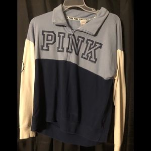 Victoria Secret PINK Quarter Zip Pullover